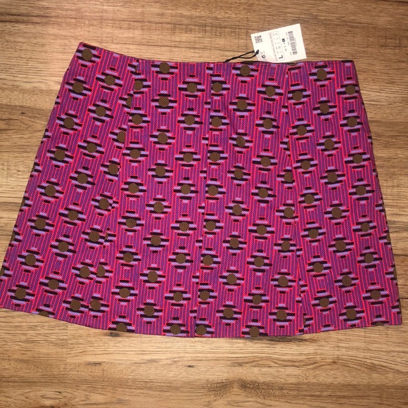 NEW!! Zara Geometric Print Skirt - Picture 7 of 11